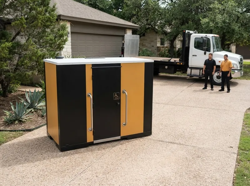 ADA Compliant Wheelchair-Accessible Portable Toilet in Austin, TX