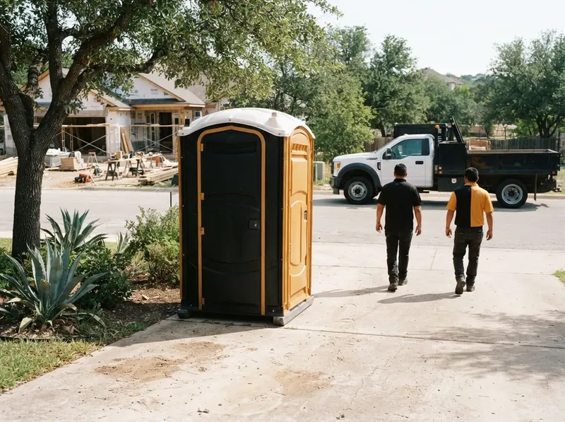 Standard Jobsite Portable Toilet in Austin, TX