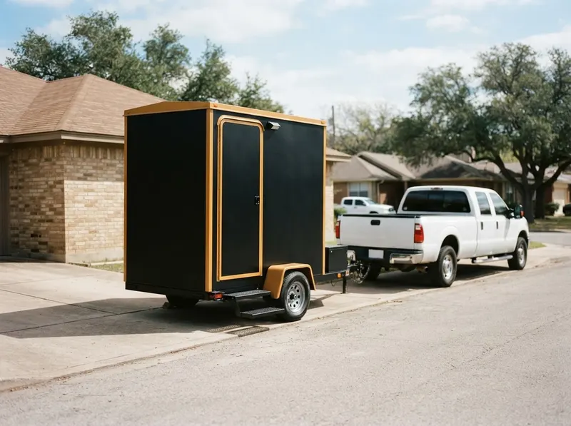 Trailer-Mounted Portable Toilets in Austin, TX